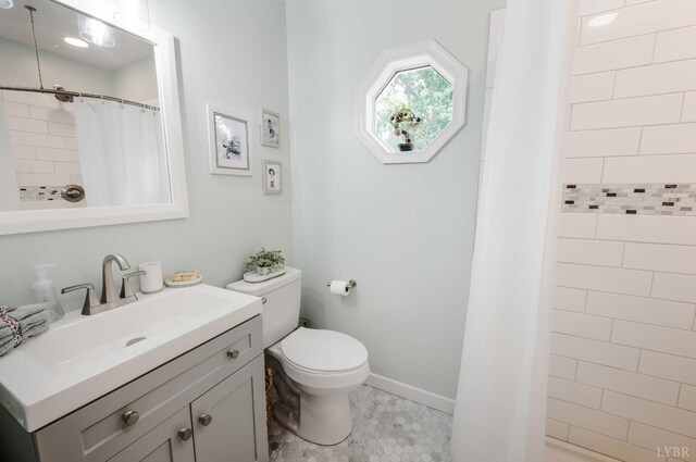 1168 Macon Loop, Lynchburg, VA 24503 - bathroom with vanity and a shower with curtain