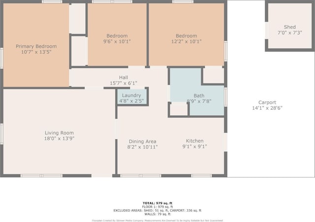 102 SE St, Brookneal, VA 24528 - view of room layout