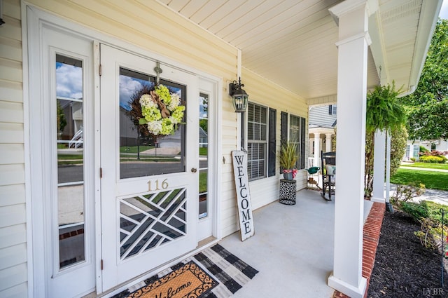 116 Wyndsong Pl, Lynchburg, VA 24502 - entrance to property with covered porch