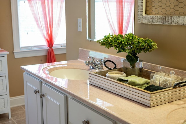 116 Wyndsong Pl, Lynchburg, VA 24502 - bathroom featuring vanity and tile patterned flooring