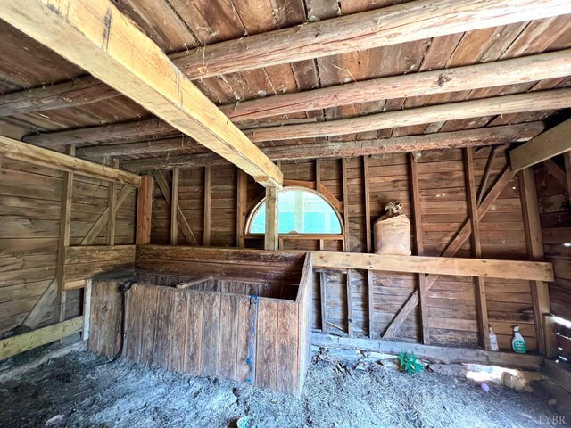 8288 Red House Rd, Phenix, VA 23959 - view of unfinished attic
