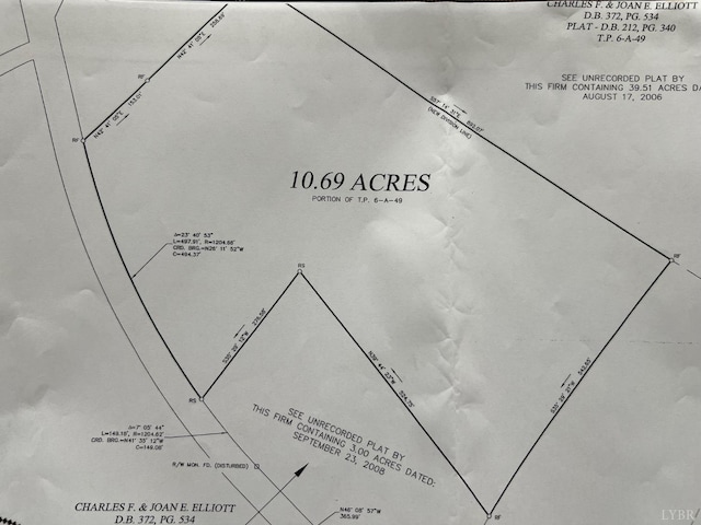 8288 Red House Rd, Phenix, VA 23959 - survey map / technical document