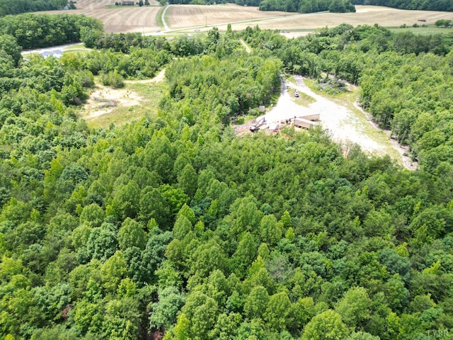 8288 Red House Rd, Phenix, VA 23959 - aerial view of sparsely populated area featuring a forest