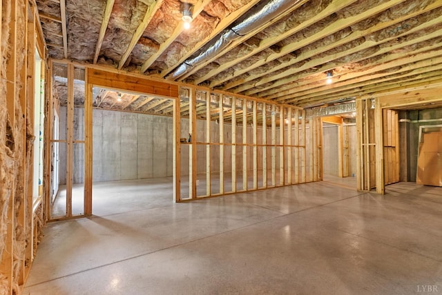 1290 Ivy Creek Dr, Forest, VA 24551 - view of unfinished below grade area