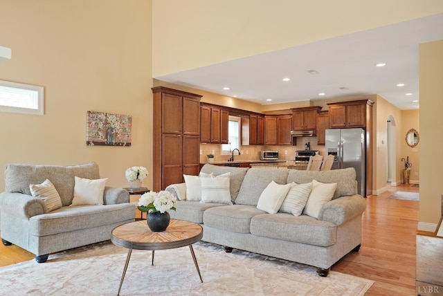 403 Cornerstone St, Lynchburg, VA 24502 - living area with light wood-style floors and recessed lighting