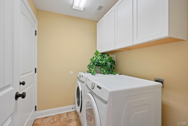 403 Cornerstone St, Lynchburg, VA 24502 - laundry area featuring washing machine and clothes dryer and cabinet space