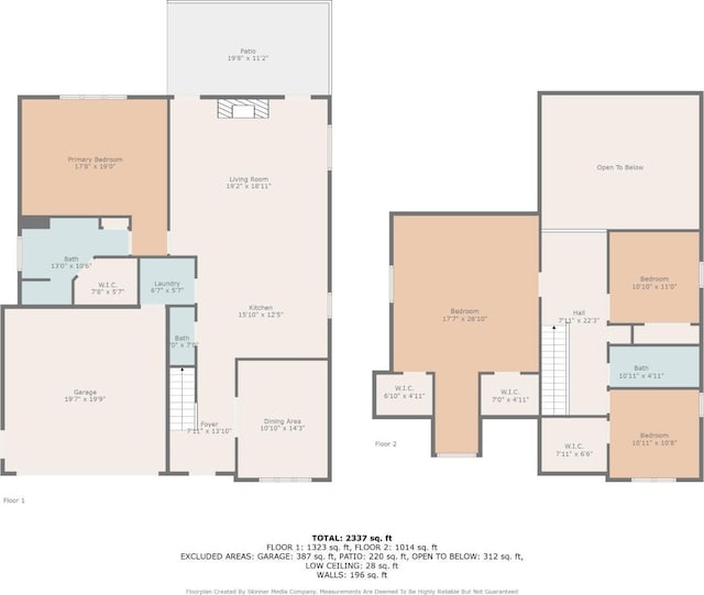 403 Cornerstone St, Lynchburg, VA 24502 - view of floor plan / room layout