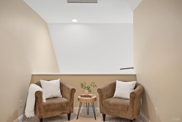 403 Cornerstone St, Lynchburg, VA 24502 - sitting room featuring baseboards and carpet