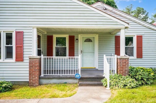 4550 Pumping Station Rd, Appomattox, VA 24522 - view of exterior entry with a porch
