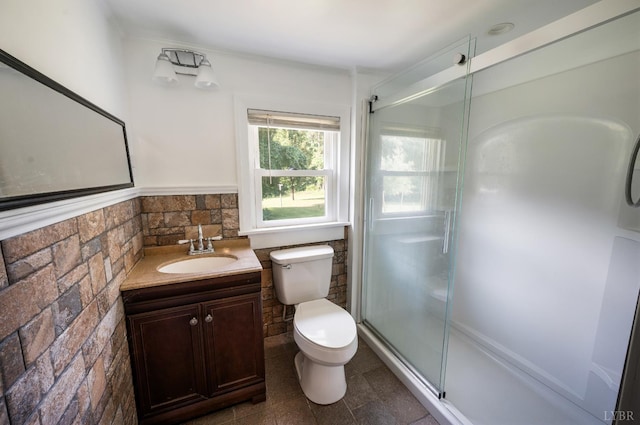 4550 Pumping Station Rd, Appomattox, VA 24522 - full bathroom featuring vanity and a stall shower