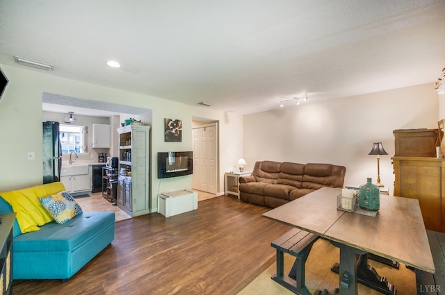 17 Jefferson Village Dr, Forest, VA 24551 - living area with wood finished floors and recessed lighting