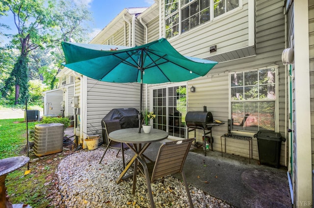 17 Jefferson Village Dr, Forest, VA 24551 - view of patio / terrace with grilling area