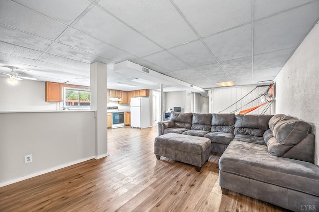 1246 Rainbow Forest Dr, Lynchburg, VA 24502 - living room with light wood finished floors and baseboards
