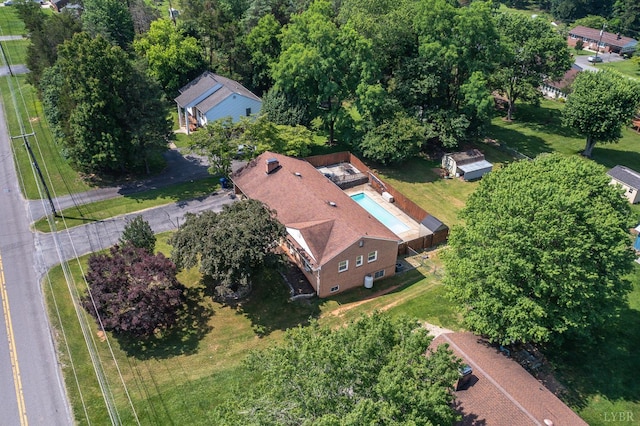 1246 Rainbow Forest Dr, Lynchburg, VA 24502 - aerial view of property and surrounding area