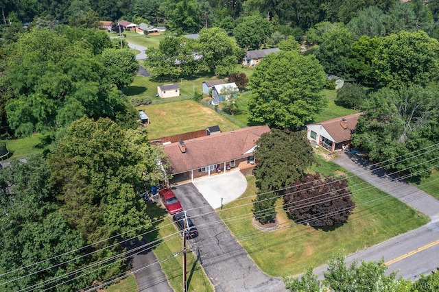 1246 Rainbow Forest Dr, Lynchburg, VA 24502 - bird's eye view