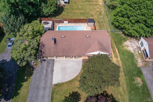 1246 Rainbow Forest Dr, Lynchburg, VA 24502 - view of property location featuring a pool