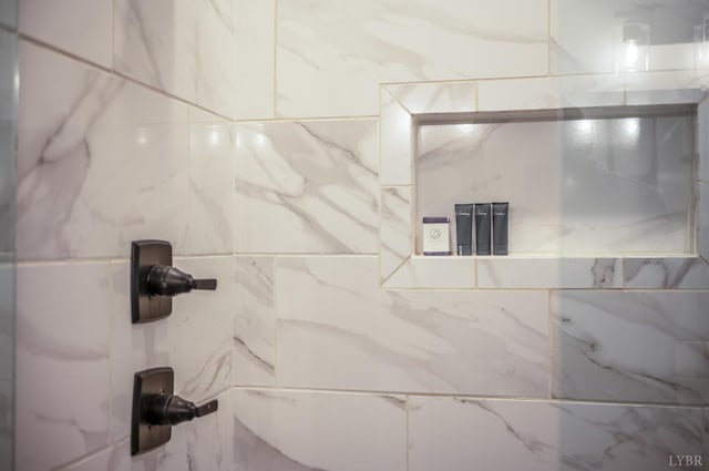 1010 Coles Ct, Forest, VA 24551 - bathroom view of a marble finish shower