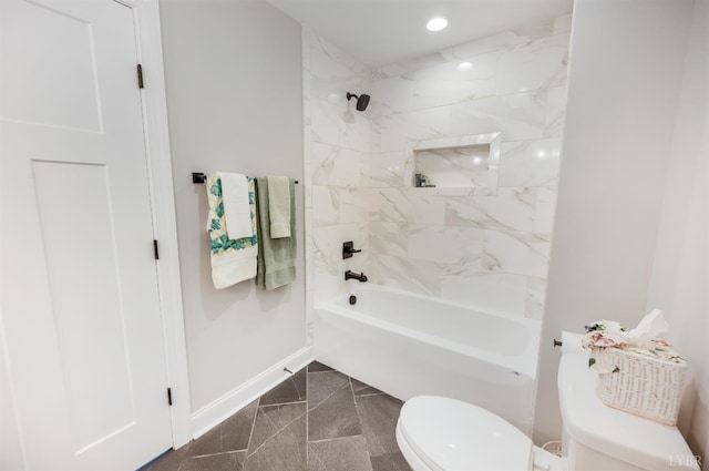 1010 Coles Ct, Forest, VA 24551 - full bath with bathtub / shower combination and recessed lighting