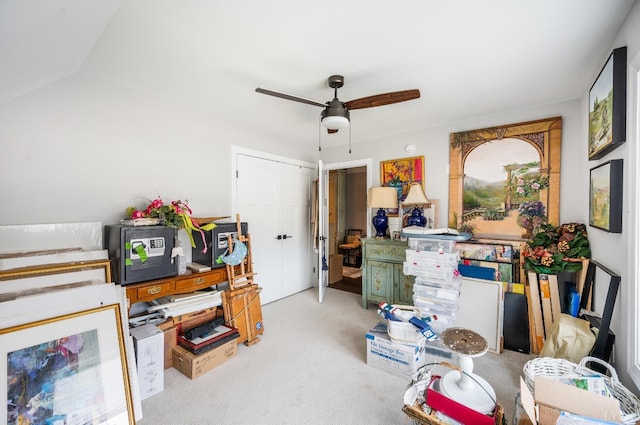 1010 Coles Ct, Forest, VA 24551 - office featuring a ceiling fan and carpet flooring