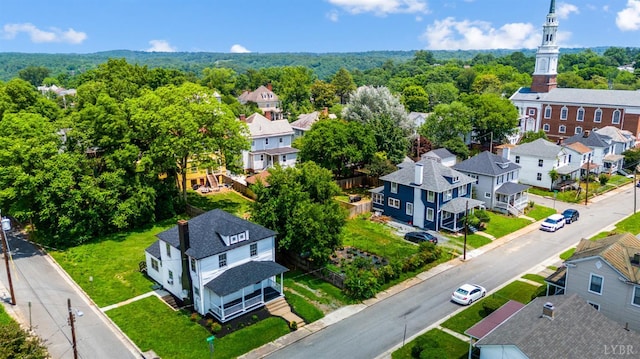 1614 Early St, Lynchburg, VA 24503 - aerial view of residential area featuring a forest