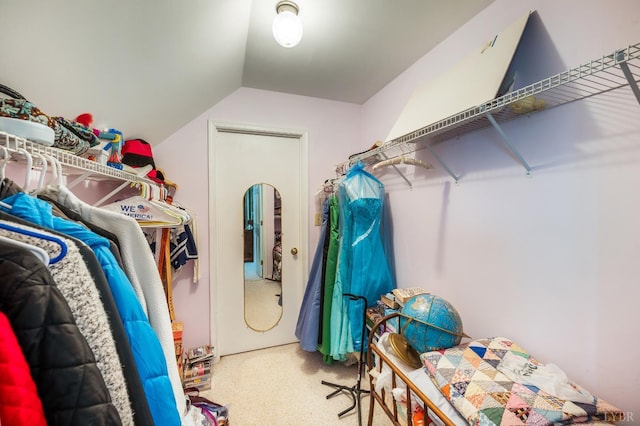 1159 Cifax Rd, Forest, VA 24551 - spacious closet featuring lofted ceiling and carpet floors