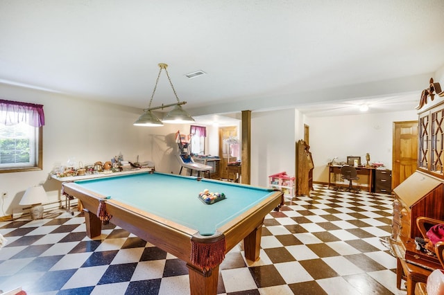 1159 Cifax Rd, Forest, VA 24551 - playroom featuring tile patterned floors and billiards