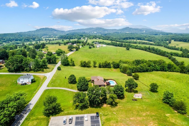 1159 Cifax Rd, Forest, VA 24551 - aerial view of sparsely populated area with mountains