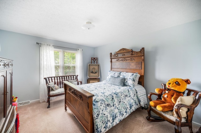 1159 Cifax Rd, Forest, VA 24551 - bedroom featuring light carpet and a textured ceiling