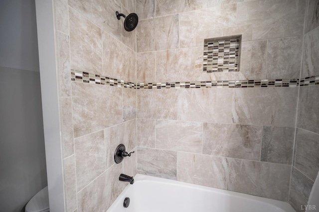 1424 Lake Manor Dr, Forest, VA 24551 - bathroom with shower / washtub combination and toilet
