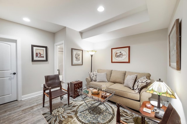 1424 Lake Manor Dr, Forest, VA 24551 - living room with light wood-type flooring and recessed lighting
