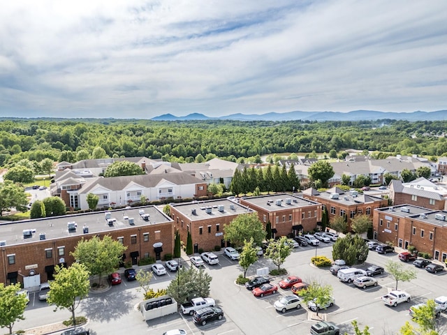 1313 Enterprise, Lynchburg, VA 24502 - aerial perspective of suburban area with a mountain backdrop