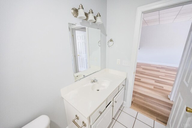 1313 Enterprise, Lynchburg, VA 24502 - half bath with vanity and tile patterned floors