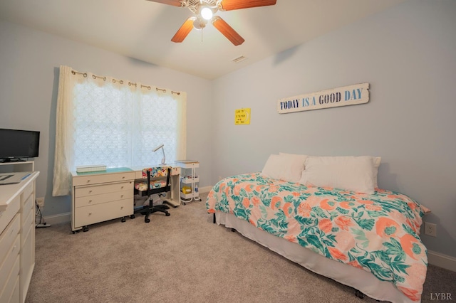 1507 Helmsdale Dr, Forest, VA 24551 - bedroom featuring carpet flooring and ceiling fan