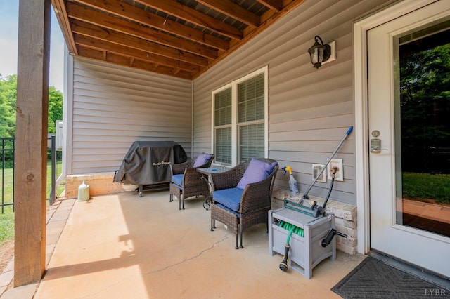 1507 Helmsdale Dr, Forest, VA 24551 - view of patio / terrace with grilling area