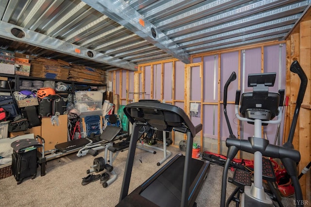 1507 Helmsdale Dr, Forest, VA 24551 - view of workout room