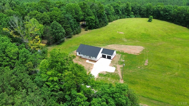 601 Mockingbird Ln, Gladstone, VA 24553 - view of subject property with a heavily wooded area