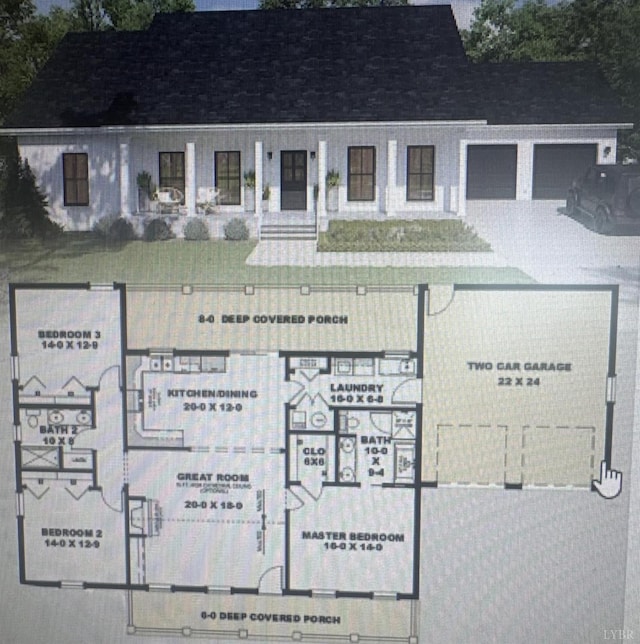 601 Mockingbird Ln, Gladstone, VA 24553 - view of room layout