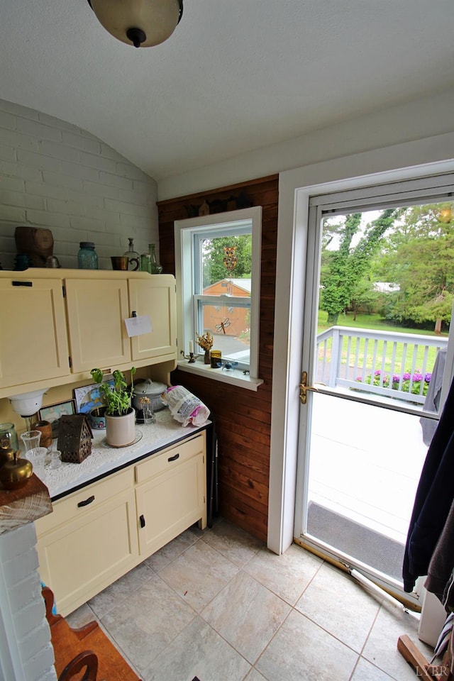 1538 Redfields Rd, Appomattox, VA 24522 - doorway with vaulted ceiling