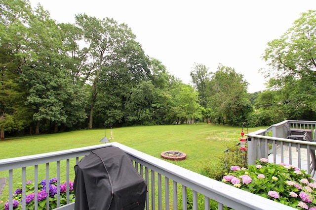 1538 Redfields Rd, Appomattox, VA 24522 - view of grassy yard with view of wooded area
