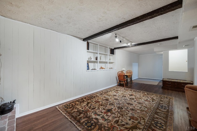 313 Robin Dr, Lynchburg, VA 24502 - finished below grade area featuring wood finished floors and a textured ceiling