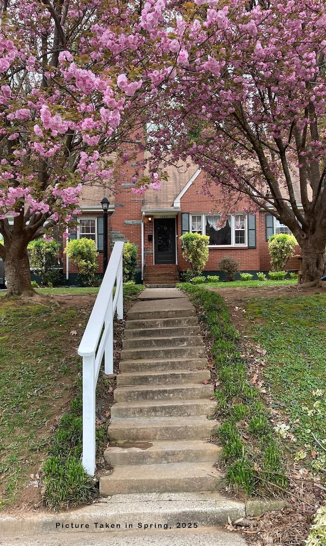 1309 Cherokee Ave, Lynchburg, VA 24502 - view of front of house with brick siding