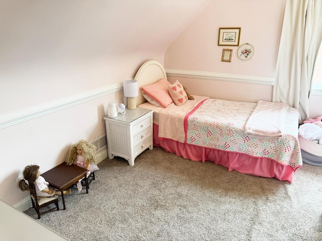 1309 Cherokee Ave, Lynchburg, VA 24502 - carpeted bedroom featuring lofted ceiling