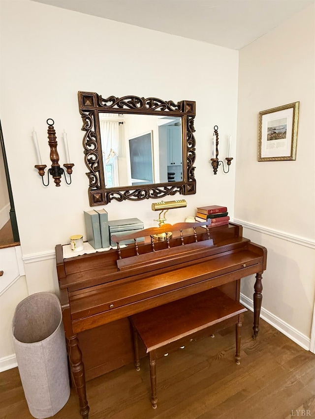 1309 Cherokee Ave, Lynchburg, VA 24502 - bathroom with wood finished floors and vanity