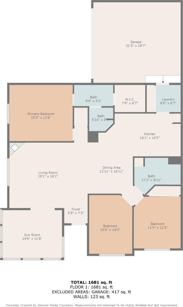 158 Salisbury Cir, Lynchburg, VA 24502 - view of property floor plan