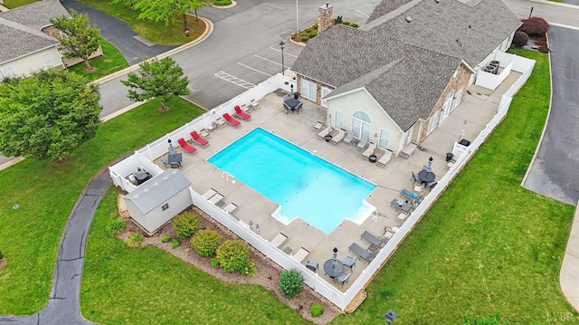 158 Salisbury Cir, Lynchburg, VA 24502 - view of subject property featuring a pool