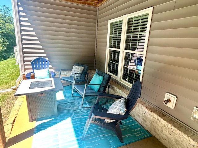 1481 Helmsdale Dr, Forest, VA 24551 - view of patio / terrace with an outdoor living space
