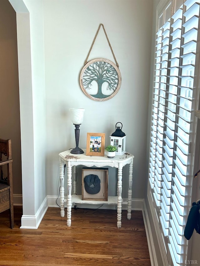 1481 Helmsdale Dr, Forest, VA 24551 - detailed view of wood finished floors and baseboards