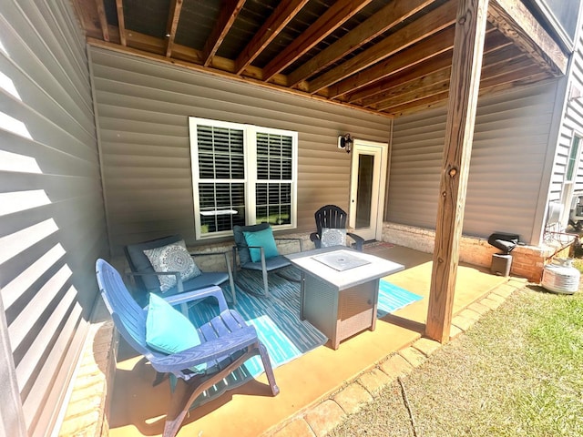1481 Helmsdale Dr, Forest, VA 24551 - wooden terrace with a patio