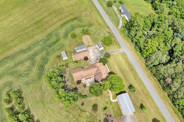 581 Ben Annie Rd, Gretna, VA 24557 - aerial overview of property's location featuring rural landscape