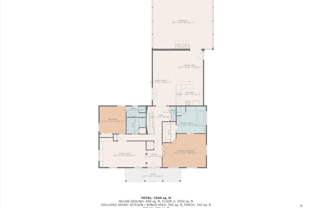 581 Ben Annie Rd, Gretna, VA 24557 - view of floor plan / room layout